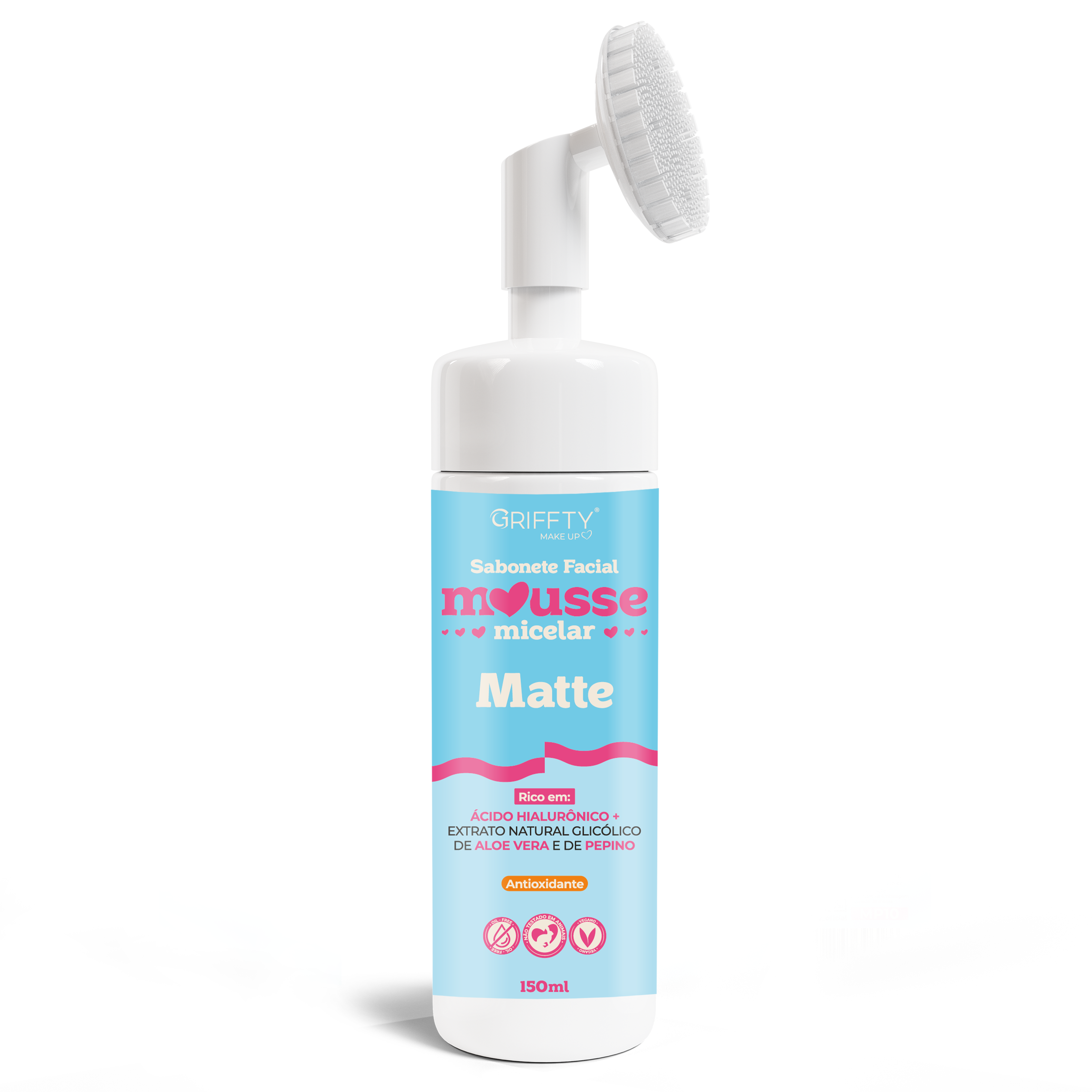 SABONETE MOUSSE MICELAR MATTE 150 ML GRIF...