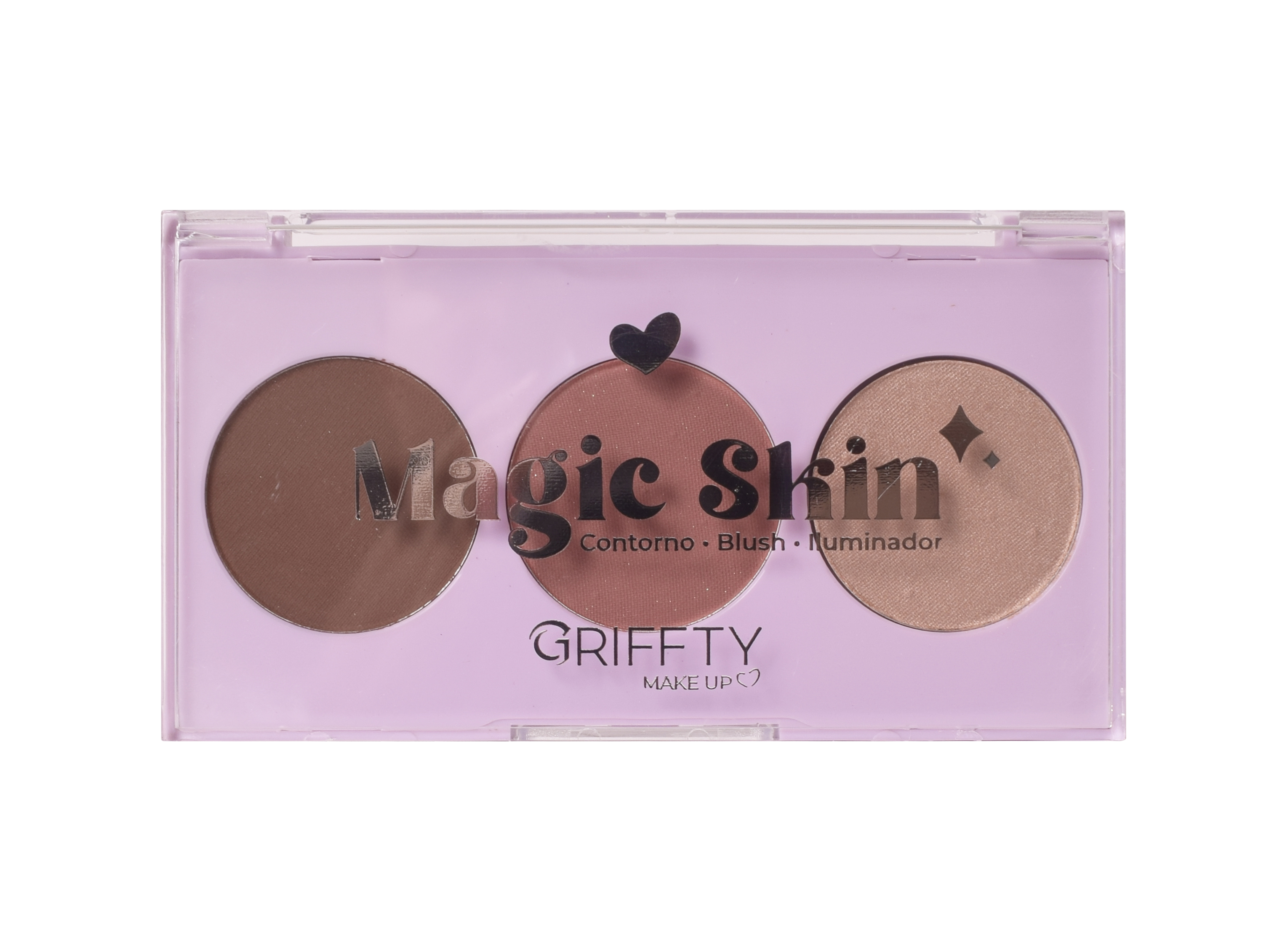 TRIO MAGIC SKIN CONTORNO BLUSH E ILUMINAD...