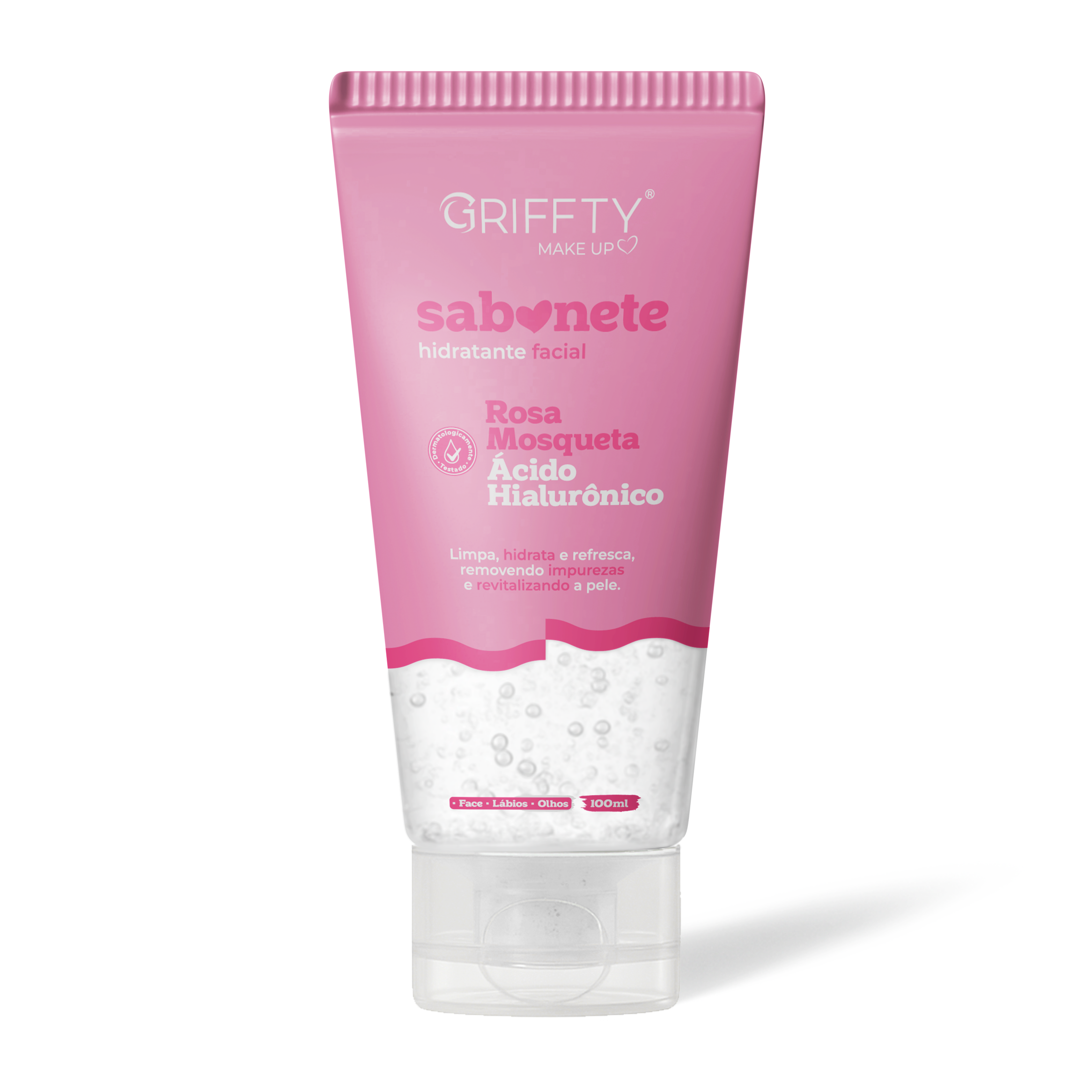 SABONETE HIDRATANTE FACIAL - ROSA MOSQUET...